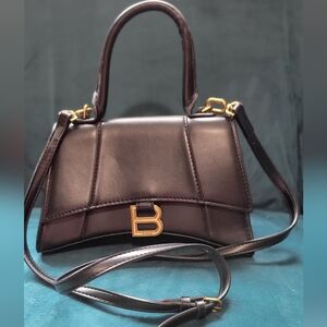 Balenciaga Hourglass Leather Bag
